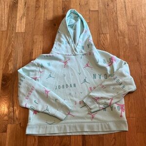 EUC Girl’s Jordan Crop Hoodie XL